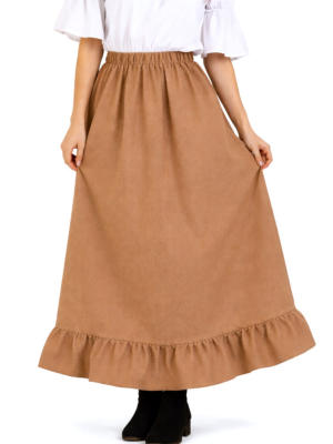 Falda Marron Medieval Mujer - Disfraces Medievales - Faldas y Pantalones