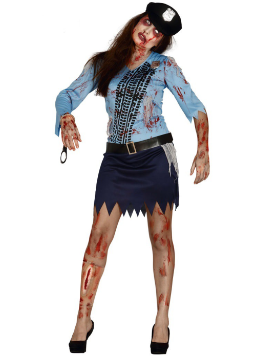 Erosi Mozorro Polizia Zombie Neska bakarrik 16.00€ – mozorro Denda online