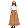 Disfraz de Mesonera Marron Mujer - Disfraces Medievales