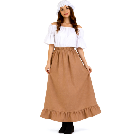 Disfraz de Mesonera Marron Mujer - Disfraces Medievales - Disfraces Medievales para Mujer