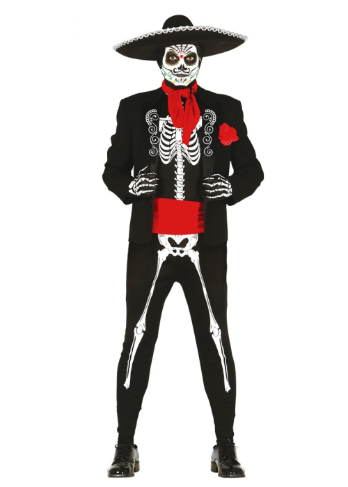 Comprar Disfraz Esqueleto Mariachi Hombre Disfraces Halloween