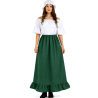 Disfraz de Mesonera Verde Mujer - Disfraces Medievales