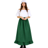 Disfraz de Mesonera Verde Mujer - Disfraces Medievales