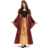Disfraz De Reina Medieval Granate - Disfraces Medievales - Disfraces Medievales para Mujer