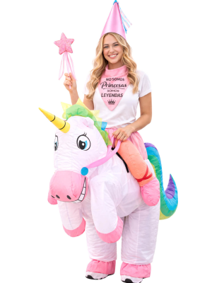 Disfraz de Unicornio Hinchable Mujer - Disfraces Despedidas de Soltera