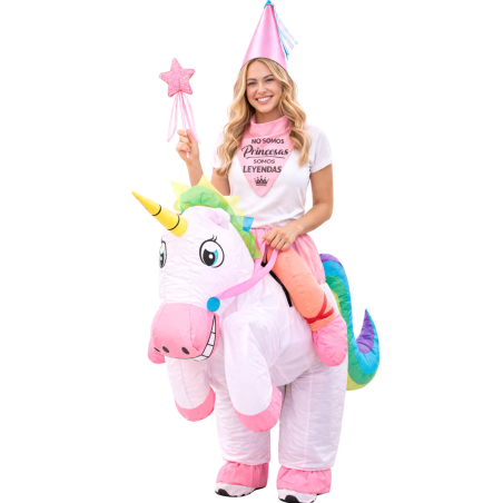 Disfraz de Unicornio Hinchable Mujer - Disfraces Despedidas de Soltera