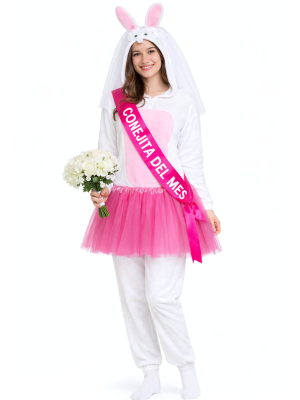 Disfraz de Novia Conejito Mujer - Disfraces Despedidas de Soltera
