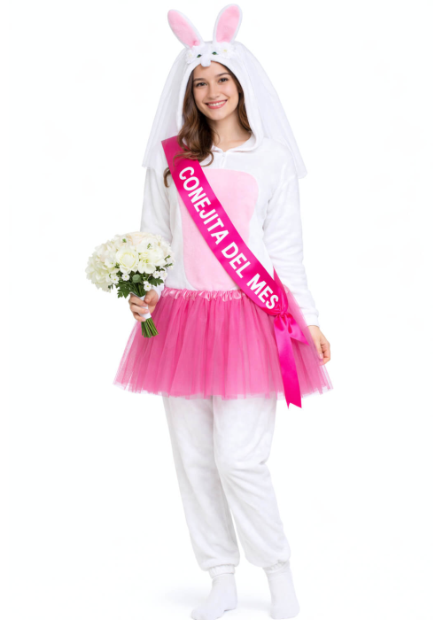 Disfraz de Novia Conejito Mujer - Disfraces Despedidas de Soltera