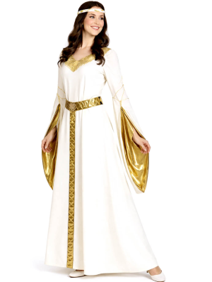 El Vestit De La Reina Medieval Blau