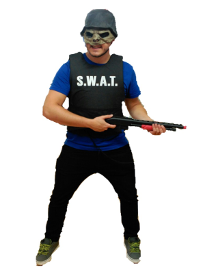 Disfraz Zombie de Swat - Disfraces de Zombies para Hombres
