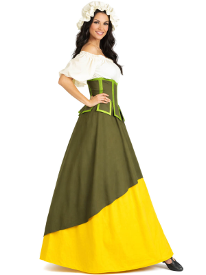 El Vestit De La Reina Medieval Blau