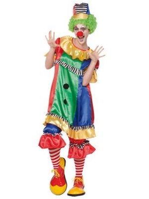 Disfraz de Payasina Colores - Disfraces de Payasos para Mujer