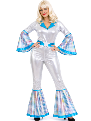 Disfraz De Disco Woman