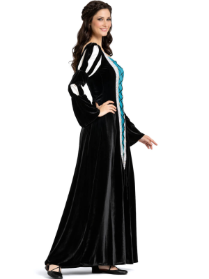 Disfraz De Reina Medieval Negro Mujer - Disfraces Medievales - Disfraces Medievales para Mujer
