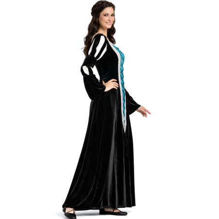 El Vestit De La Reina Medieval Blau
