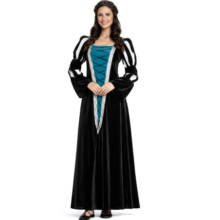 El Vestit De La Reina Medieval Blau