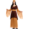 Disfraz De Dama Medieval Marron Mujer - Disfraces Medievales - Disfraces Medievales para Mujer