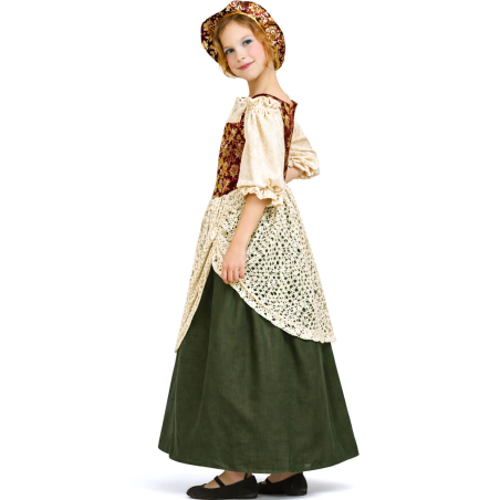 Disfraz De Cantinera Verde Infantil