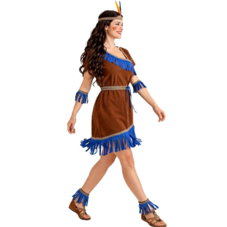 Disfraz De India Azul mujer - Disfraces de Indios - Disfraces de Indios Adultos