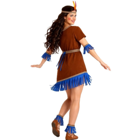 Disfraz De India Azul mujer - Disfraces de Indios - Disfraces de Indios Adultos