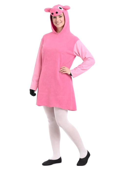 Disfraz De Cerdita Vestido Mujer - Cine, Dibujos y Cuentos