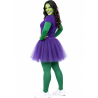 Disfraz De Heroina Verde Mujer - Disfraces de SuperHeroes