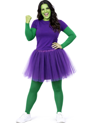 Disfraz De Heroina Verde Mujer - Disfraces de SuperHeroes