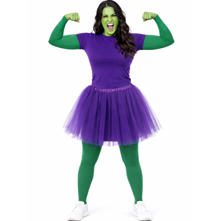 Disfraz De Heroina Verde Mujer - Disfraces de SuperHeroes