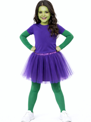 Disfraz De Hulka Niña - Disfraces de SuperHeroinas