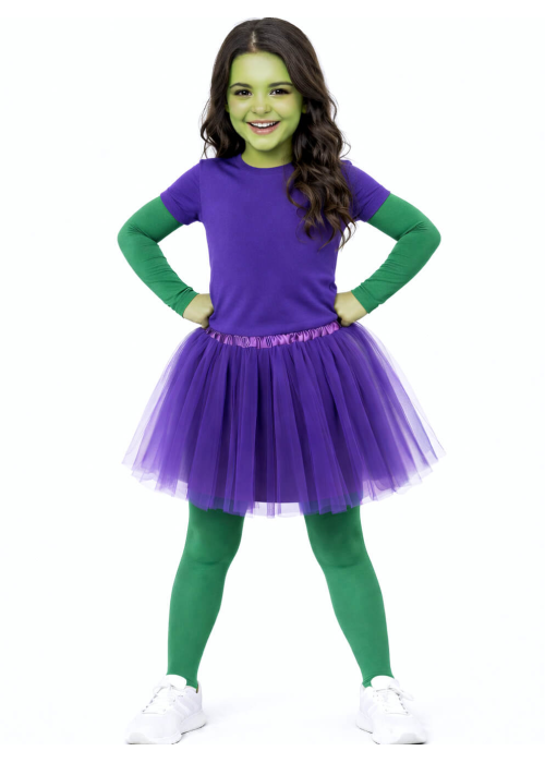 Disfraz De Hulka Niña - Disfraces de SuperHeroinas