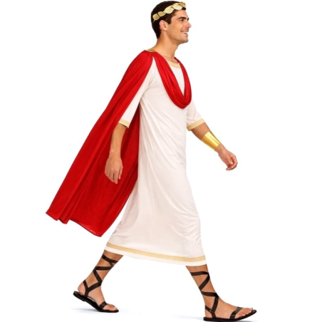 Disfraz De Romano Cesar - Disfraces de Romanos y Griegos - Disfraces de Romanos y Griegos