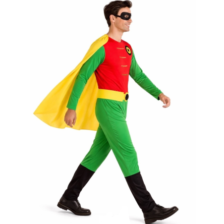 Disfraz De R Heroe Boy Hombre - Disfraces de Superheroes - Disfraces de Batman y Robin para Adulto