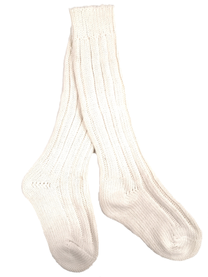 Medias de Aldeano de Algodon Blanco - TRAJES REGIONALES