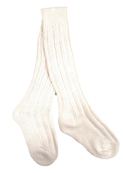 Medias de Aldeano de Algodon Blanco - TRAJES REGIONALES