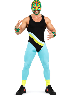 Disfraz de Luchador Mexicano Adulto - Disfraces Originales