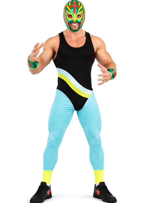 Disfraz de Luchador Mexicano Adulto - Disfraces Originales