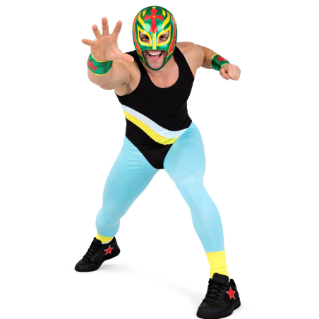 Disfraz de Luchador Mexicano Adulto - Disfraces Originales