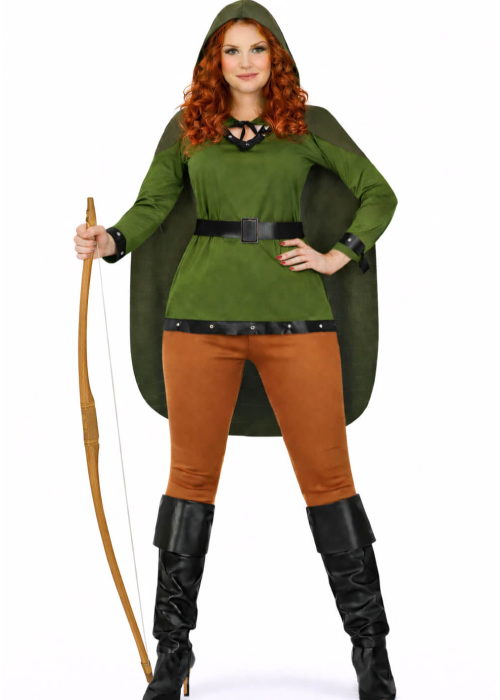 Disfraz De Arquera Verde