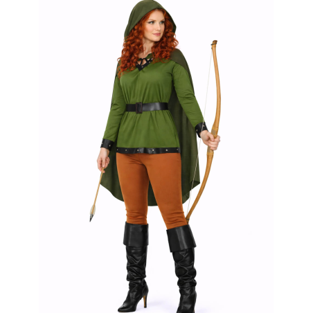 Disfraz De Arquera Verde