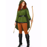 Comprar Disfraz de Arquera Verde - Robin Hood