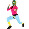 Disfraz de Luchadora Mexicana Mujer - Disfraces Lucha Libre