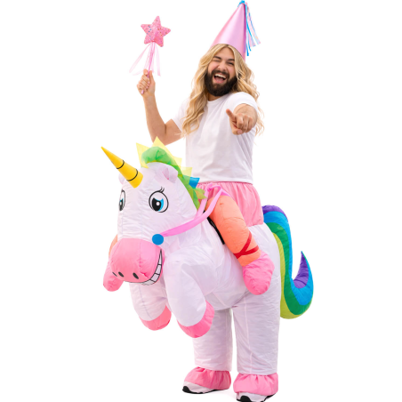 Disfraz De Unicornio Hinchable para Hombre - Disfraces Despedidas de Soltero - Disfraces despedida Soltero - Los mas vendidos