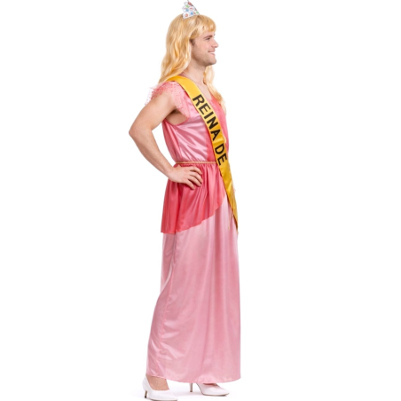 Disfraz De Princesa Rosa Miss Hombre - Disfraces de Princesas y Principes