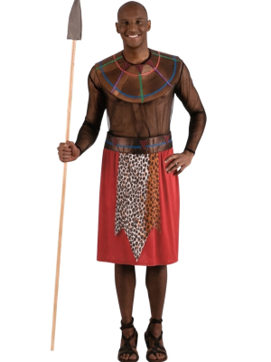 Disfraz De Massai Hombre - Disfraces de Africanos - Disfraces de Africanos para Hombres