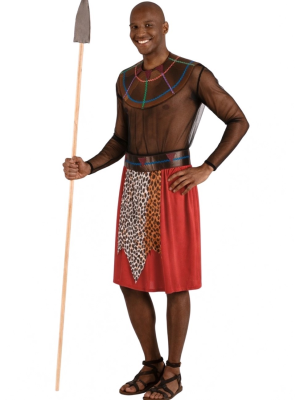 Disfraz De Massai Hombre - Disfraces de Africanos - Disfraces de Africanos para Hombres