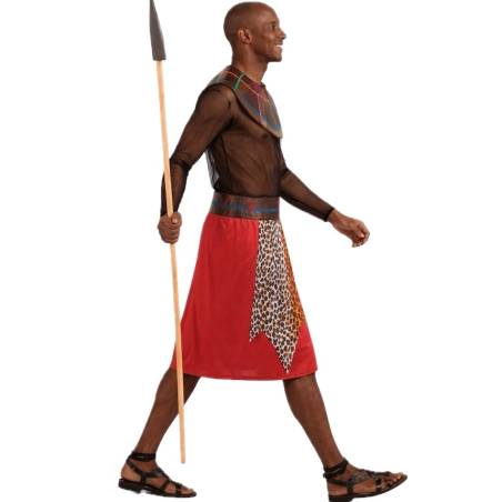 Disfraz De Massai Hombre - Disfraces de Africanos - Disfraces de Africanos para Hombres