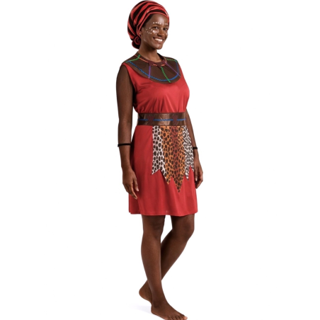 Disfraz De Massai Mujer - Disfraces de Africanos - Disfraces de Africanos para Mujer