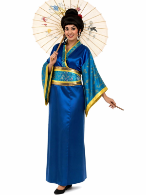 Comprar Fantasia de Gueixa Azul por apenas 21.00€ – Loja de fantasias online