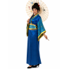 Disfraz De Geisha Azul mujer - Disfraces Orientales - Disfraces Orientales Para Mujer