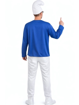 Disfraz De Pitufo Hombre - Disfraces de Pitufos adultos